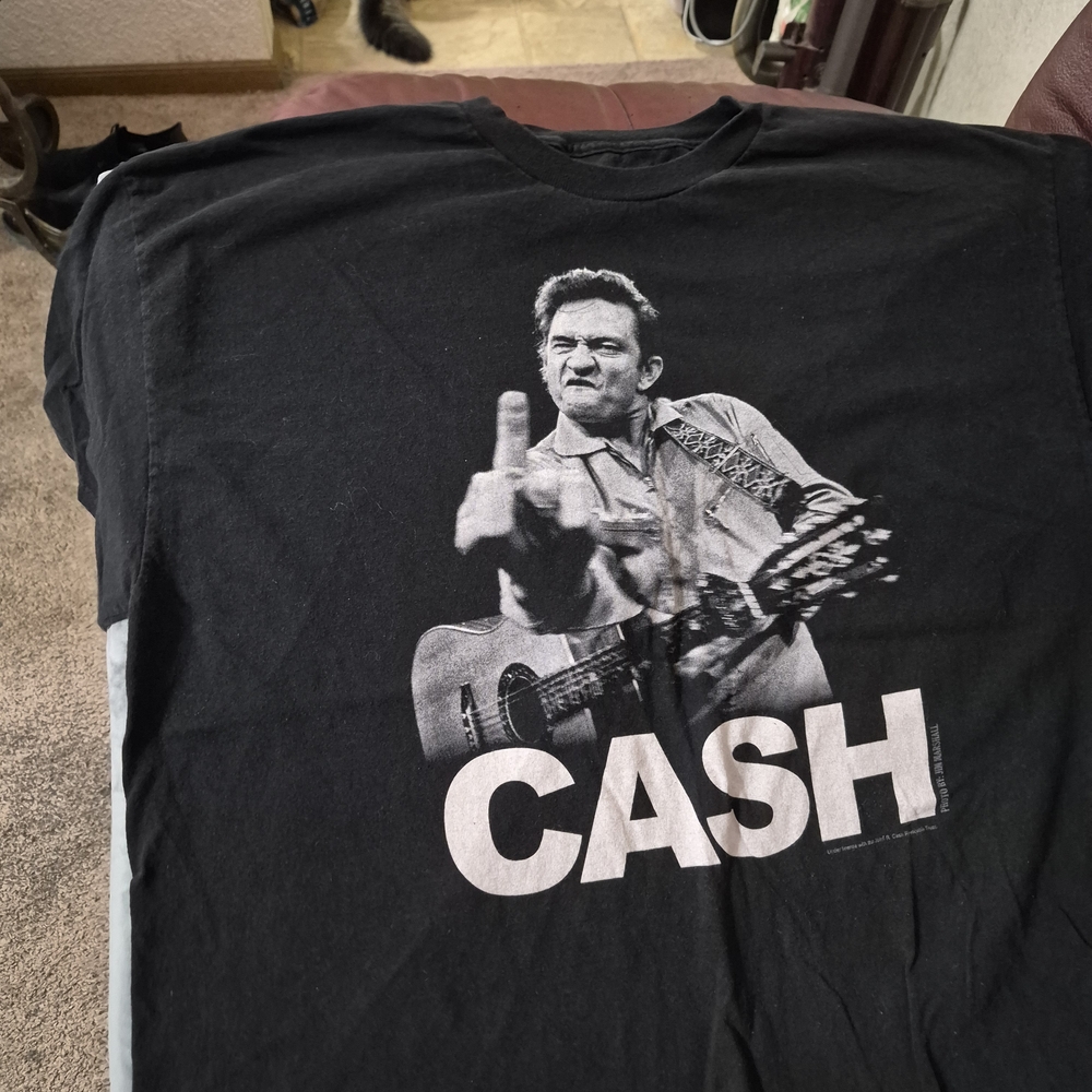Source Unknown Black Graphic Tee